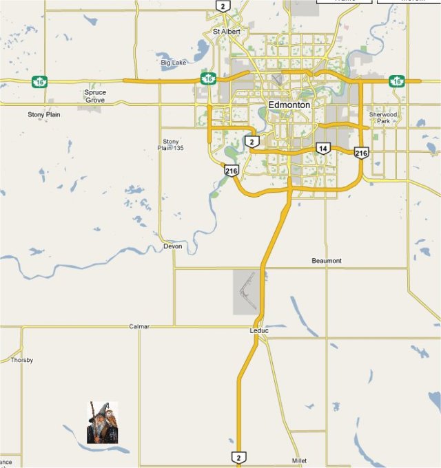 the wizard is a lie; he was not there