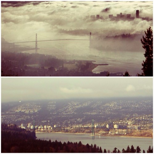 lions gate from both sides